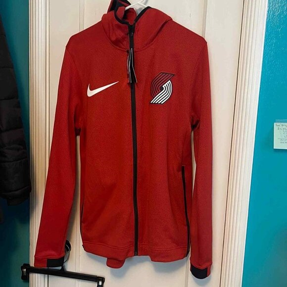 Portland trailblazer NBA jacket red with‎ tag - Picture 1 of 11